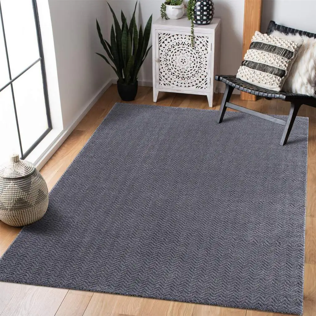 Ковер Carpet City "Fancy", прямоугольный, короткий ворс, однотонный, 3D эффект, зигзаг 120х160 см, серый
Ковер Carpet City "Fancy", прямоугольный, короткий ворс, однотонный, 3D эффект, зигзаг 120х160 см, серый