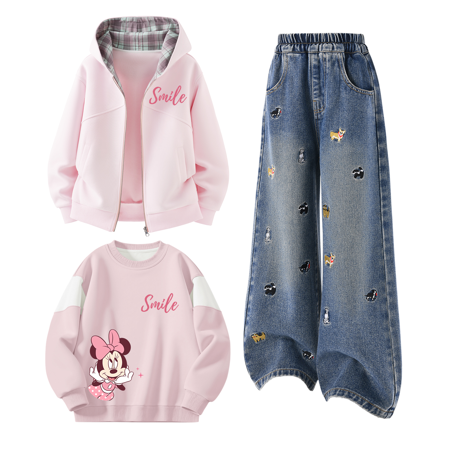 Детский спортивный комплект Casual из 3 предметов Disney, di xiling star k cherry blossom розовый+solid color denim синий+di call smile k cherry blossom розовый
Детский спортивный комплект Casual из 3 предметов Disney, di xiling star k cherry blossom розовый+solid color denim синий+di call smile k cherry blossom розовый
