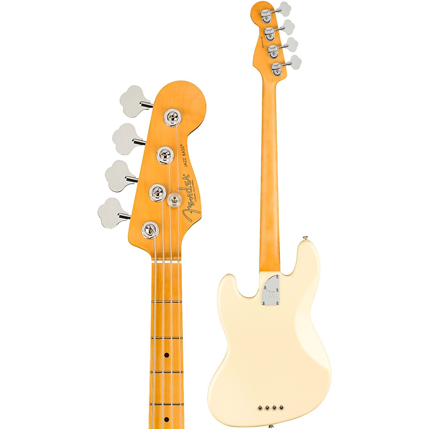 Fender American Professional II Jazz Bass Кленовая накладка на гриф Олимпийский белый
Fender American Professional II Jazz Bass Кленовая накладка на гриф Олимпийский белый