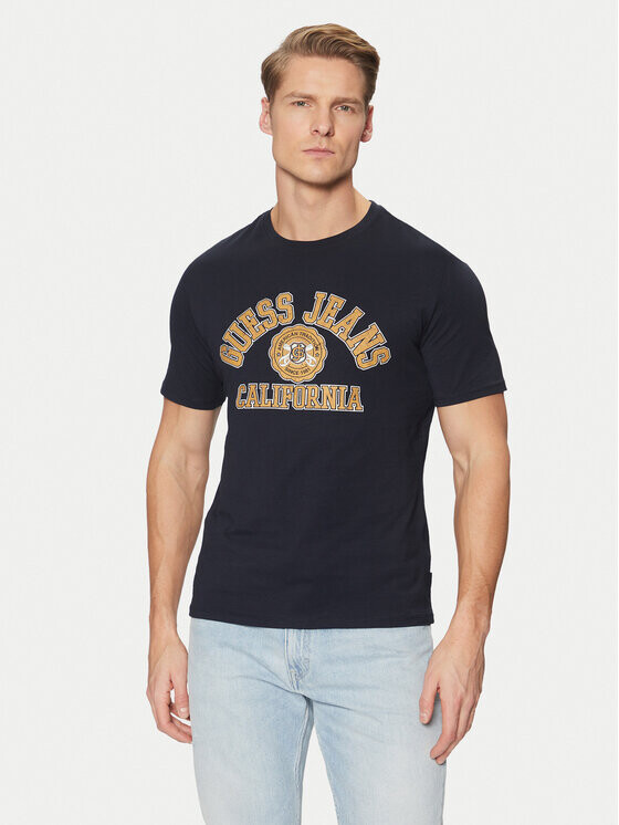 Футболка узкого кроя Guess Jeans, синий
Футболка узкого кроя Guess Jeans, синий