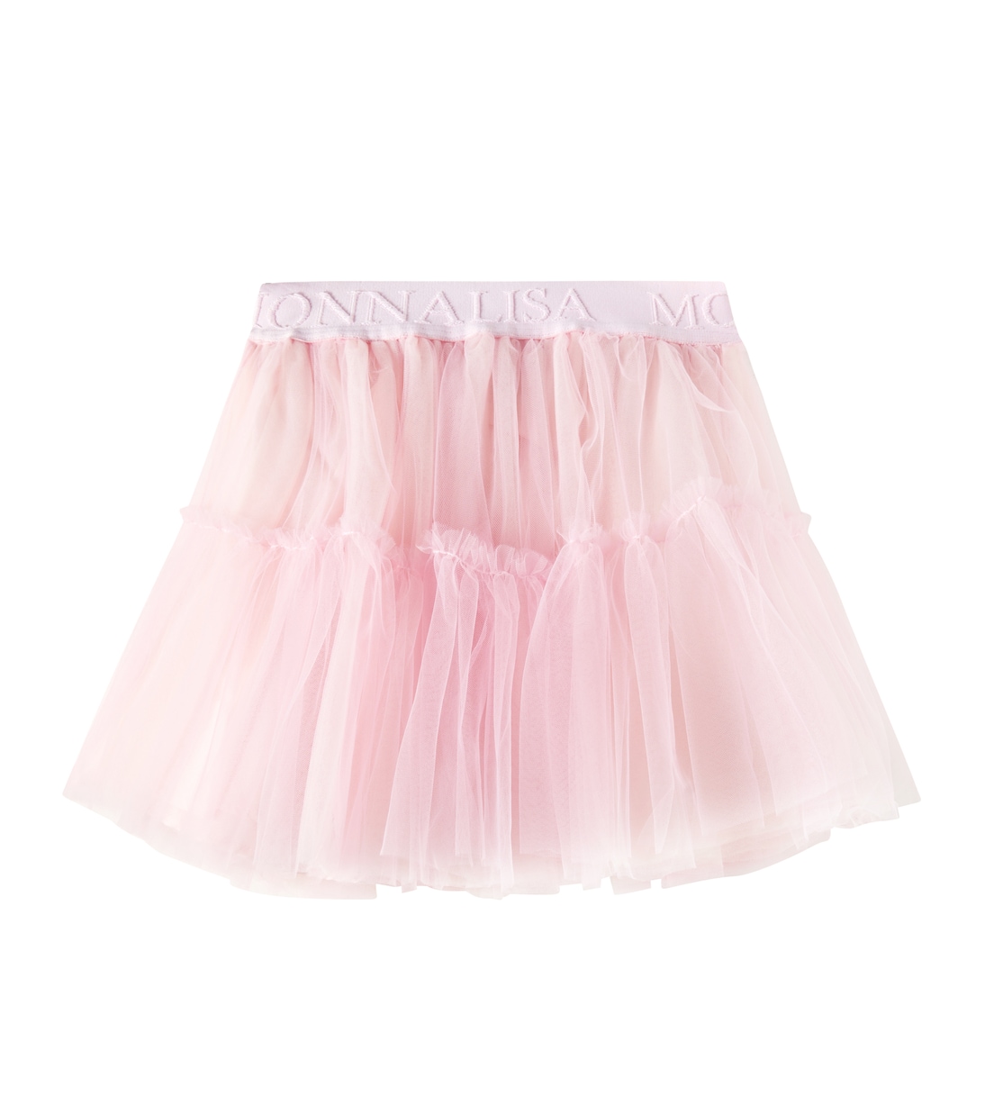 Юбка из тюля с логотипом Monnalisa, Rosa + Ecrú
Юбка из тюля с логотипом Monnalisa, Rosa + Ecrú