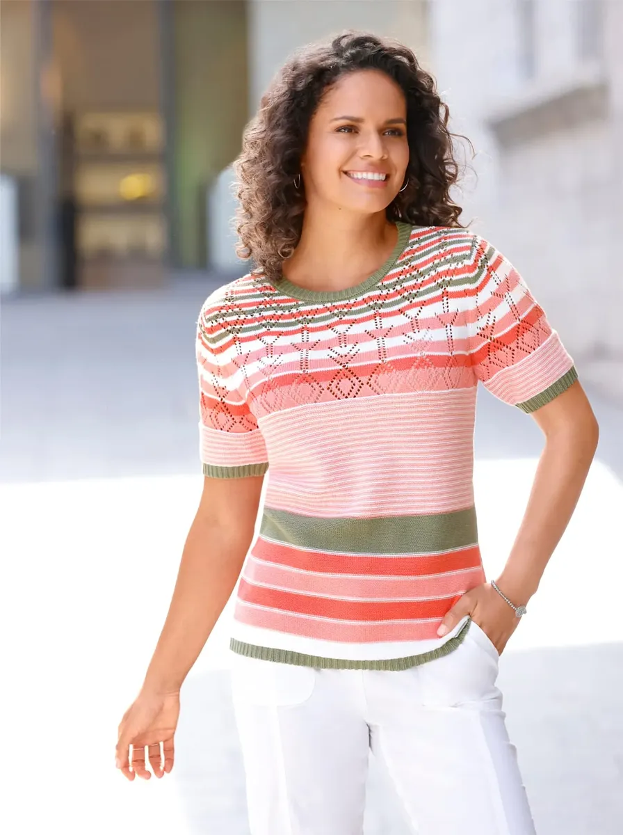 Повседневный образ Свитер с короткими рукавами "Пуловер" Casual Looks, хаки
Повседневный образ Свитер с короткими рукавами "Пуловер" Casual Looks, хаки