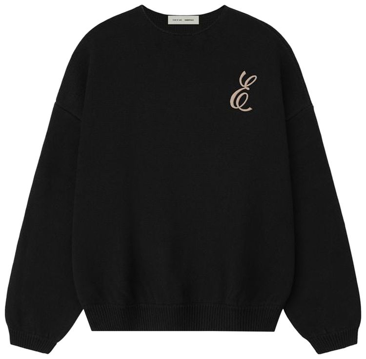 Свитер Fear of God Essentials с вафельным вырезом и круглым вырезом, черный
Свитер Fear of God Essentials с вафельным вырезом и круглым вырезом, черный