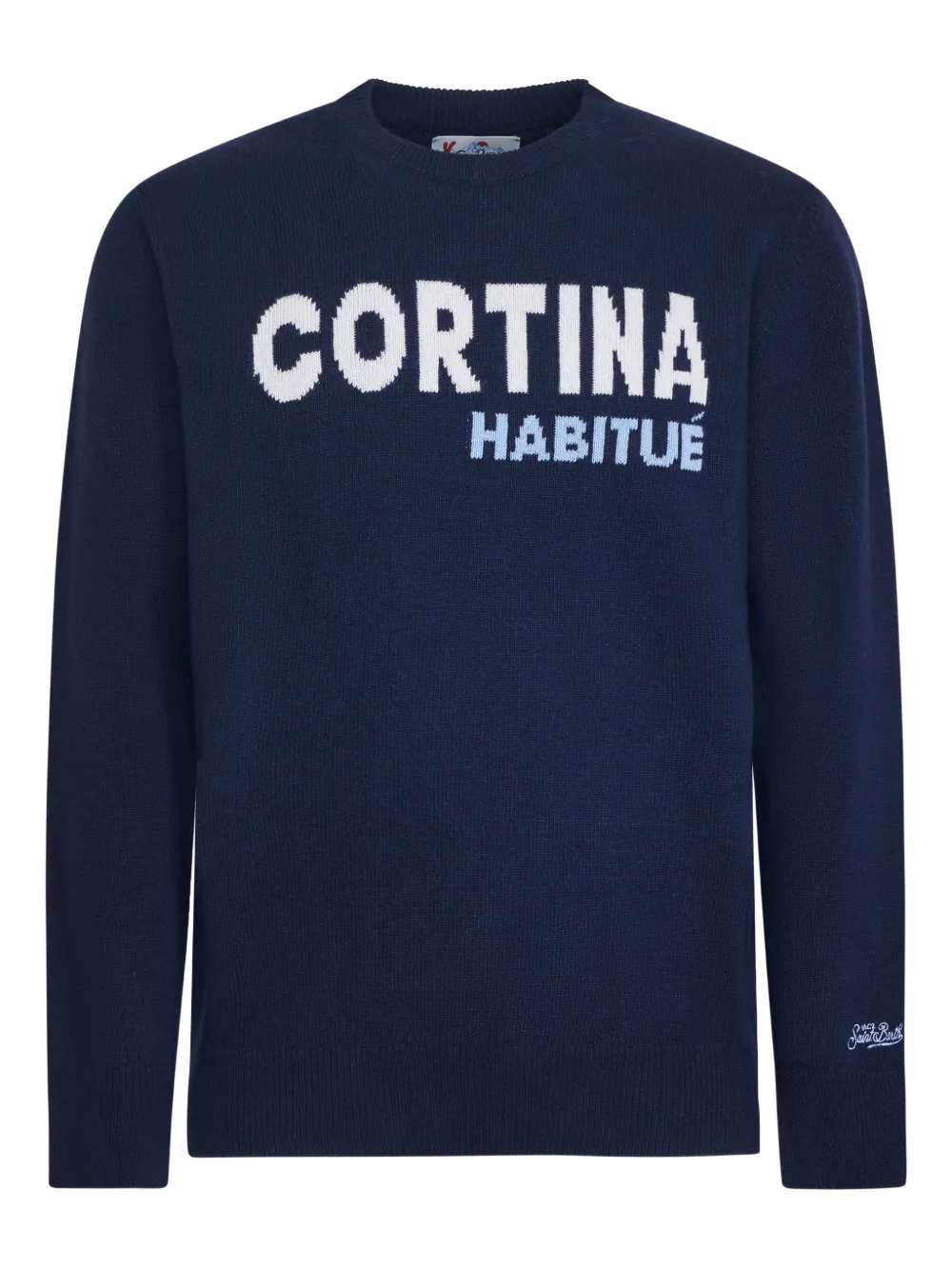 Свитер с круглым вырезом Mc2 Saint Barth, синий
Свитер с круглым вырезом Mc2 Saint Barth, синий