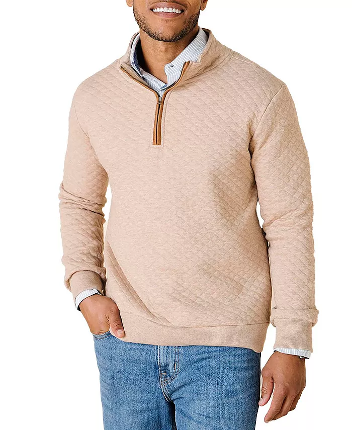 Мужская стеганая толстовка с молнией до половины Hope & Henry, коричневый
Мужская стеганая толстовка с молнией до половины Hope & Henry, коричневый