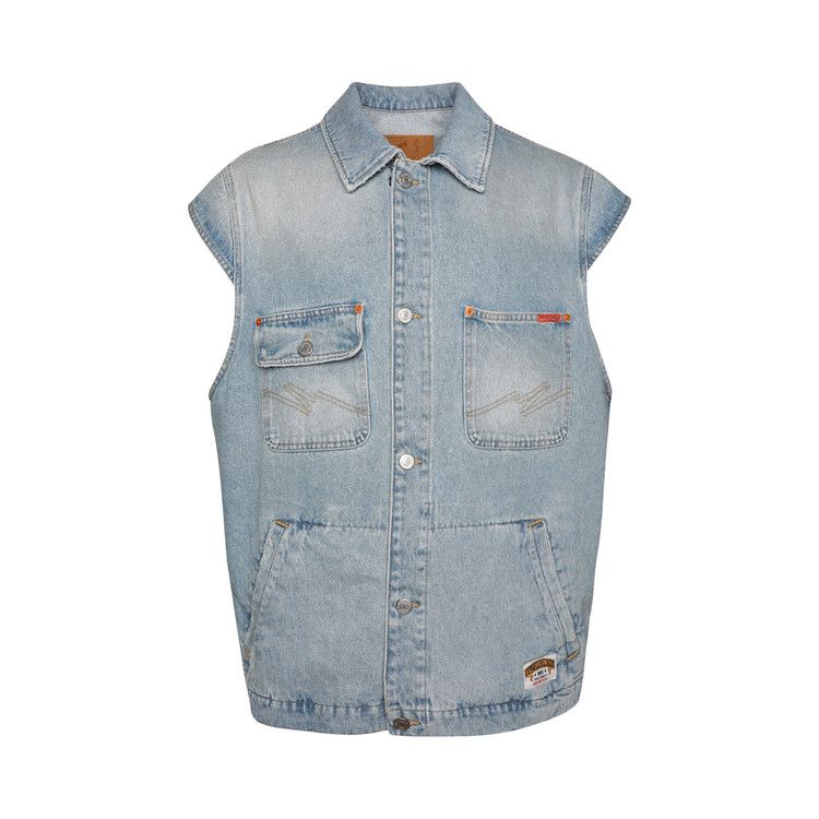 Куртка Martine Rose Denim Gilet, Bleached Wash
Куртка Martine Rose Denim Gilet, Bleached Wash