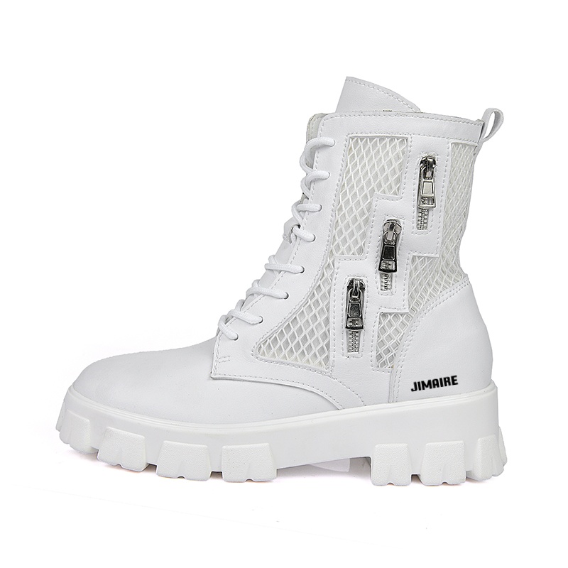 King Jinmai Кроссовки Crew Martin мужские белые, цвет White
King Jinmai Кроссовки Crew Martin мужские белые, цвет White