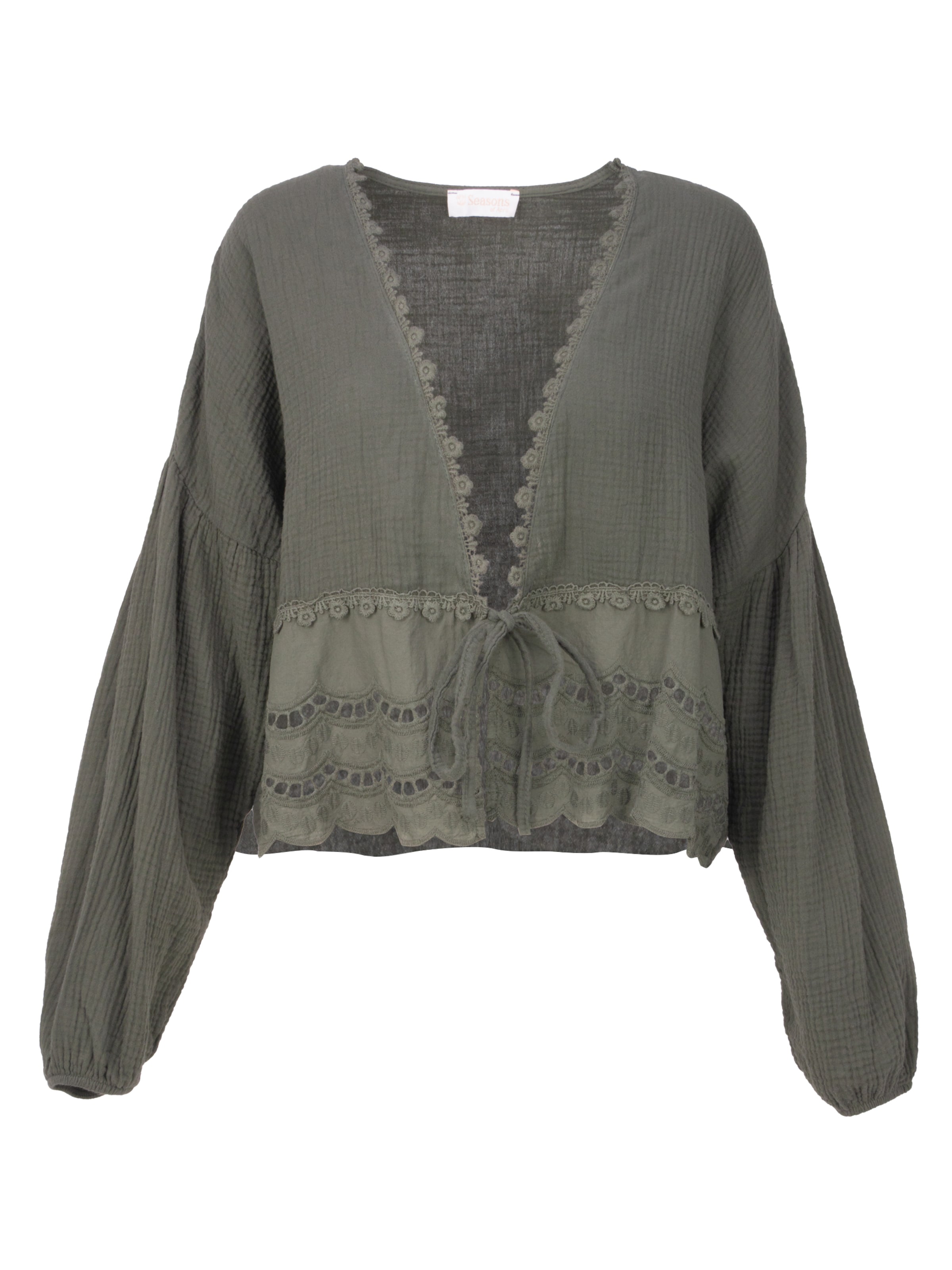 Seasons of April Блузка 'Laura' в цвете хаки
Seasons of April Блузка 'Laura' в цвете хаки