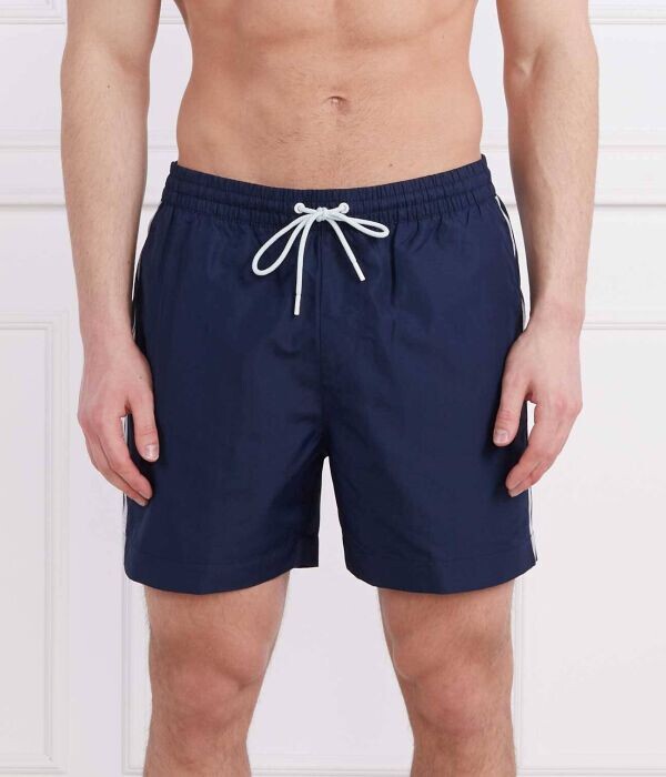 Шорты мужские Calvin Klein Swimwear пляжные на кулиске, синий
Шорты мужские Calvin Klein Swimwear пляжные на кулиске, синий