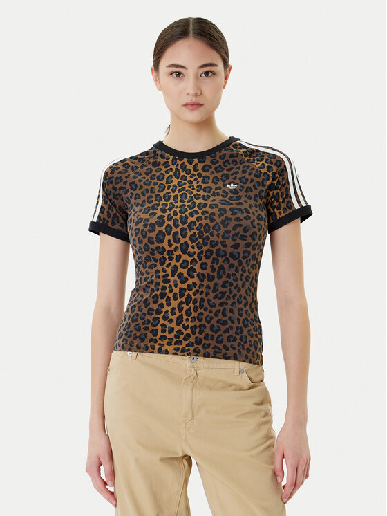 Футболка slim fit Leopard Cali JW7304 Adidas, коричневый
Футболка slim fit Leopard Cali JW7304 Adidas, коричневый