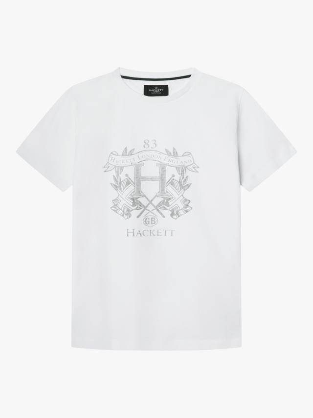 Детская футболка Rally Flag в классическом крое Hackett London, Off White
Детская футболка Rally Flag в классическом крое Hackett London, Off White