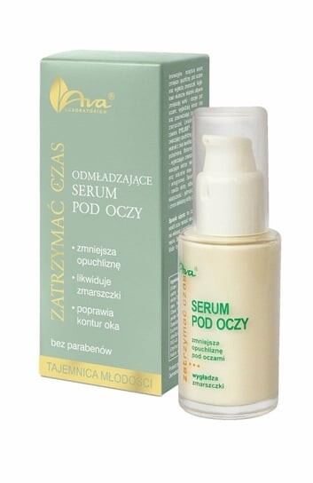 Сыворотка для глаз, 30 мл AVA, Stop Time
Сыворотка для глаз, 30 мл AVA, Stop Time