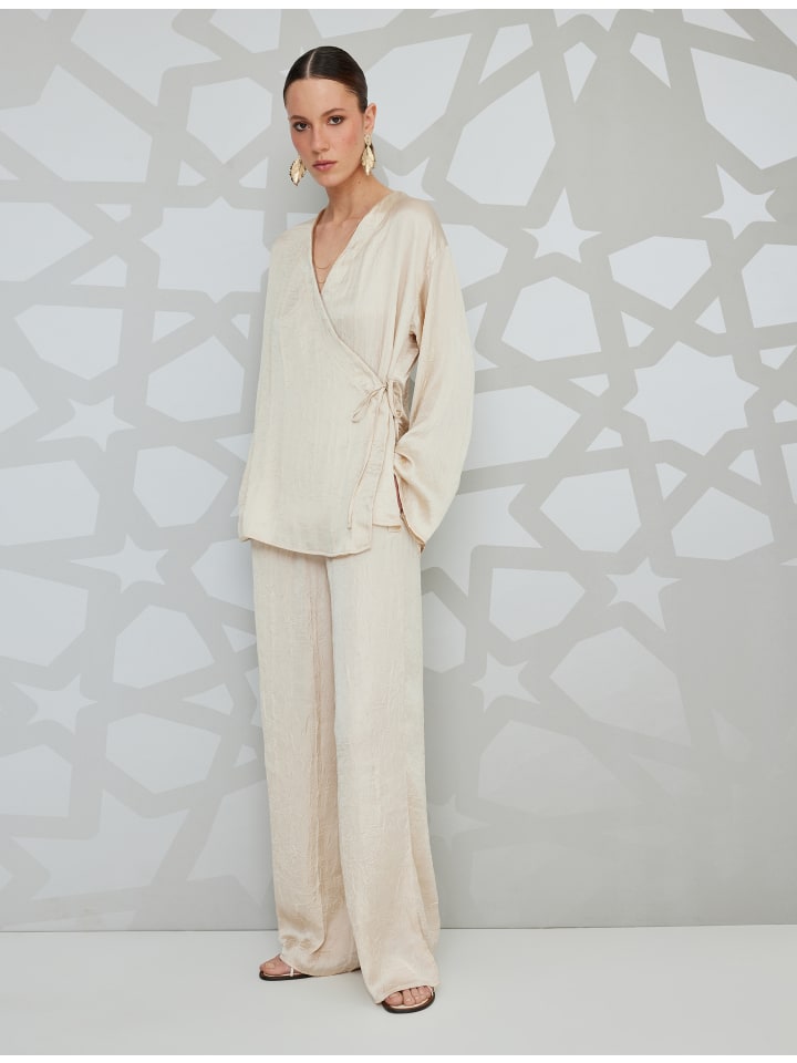 Тканевые брюки KOTON, бежевый
Тканевые брюки KOTON, бежевый