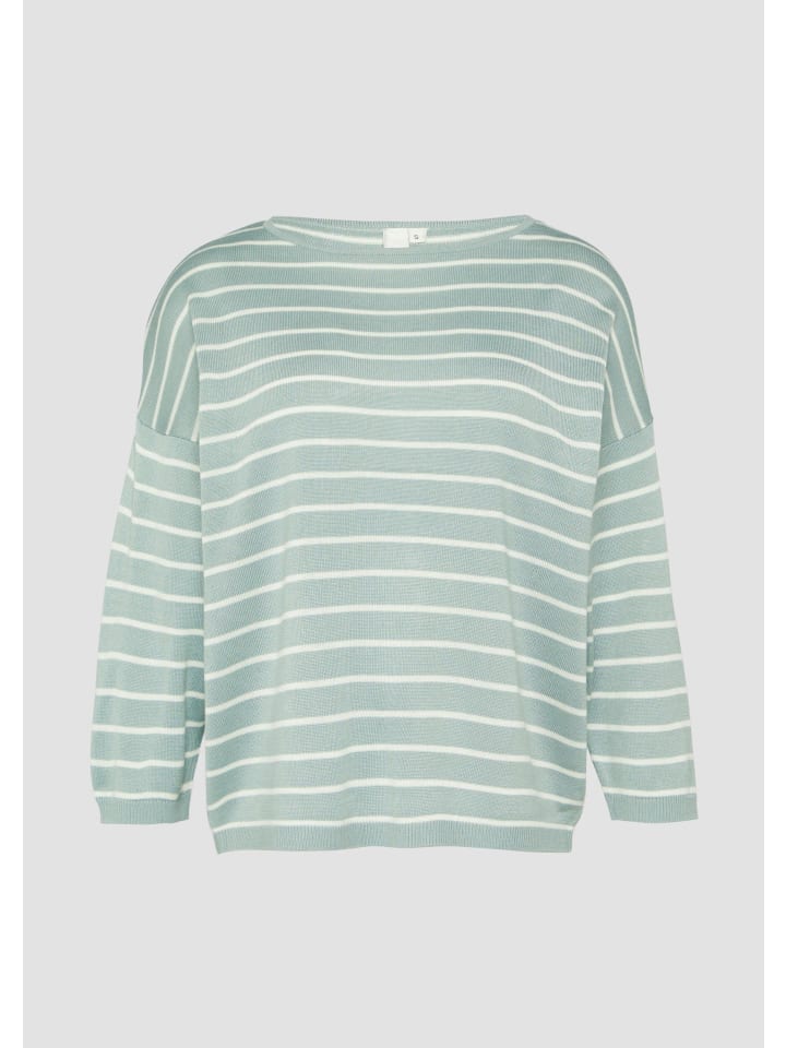 Вязаный свитер в цвете 02G0_sage green QS
Вязаный свитер в цвете 02G0_sage green QS