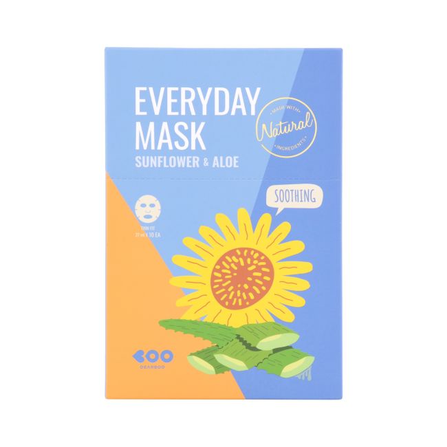 Маски для лица с подсолнечником и алоэ (10 шт.) Dearboo
Маски для лица с подсолнечником и алоэ (10 шт.) Dearboo
