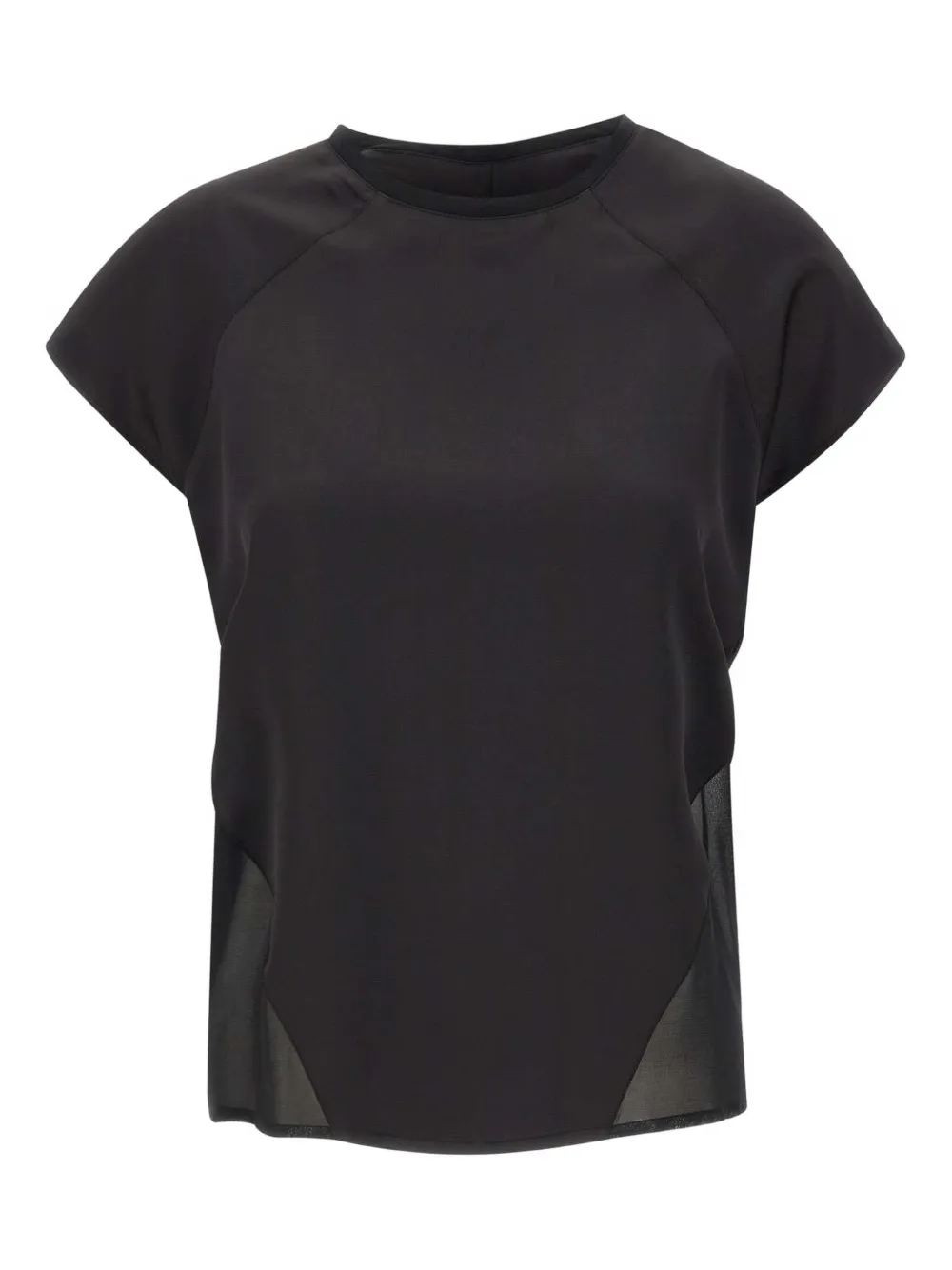 Атласный топ с короткими рукавами Liu Jo, черный
Атласный топ с короткими рукавами Liu Jo, черный