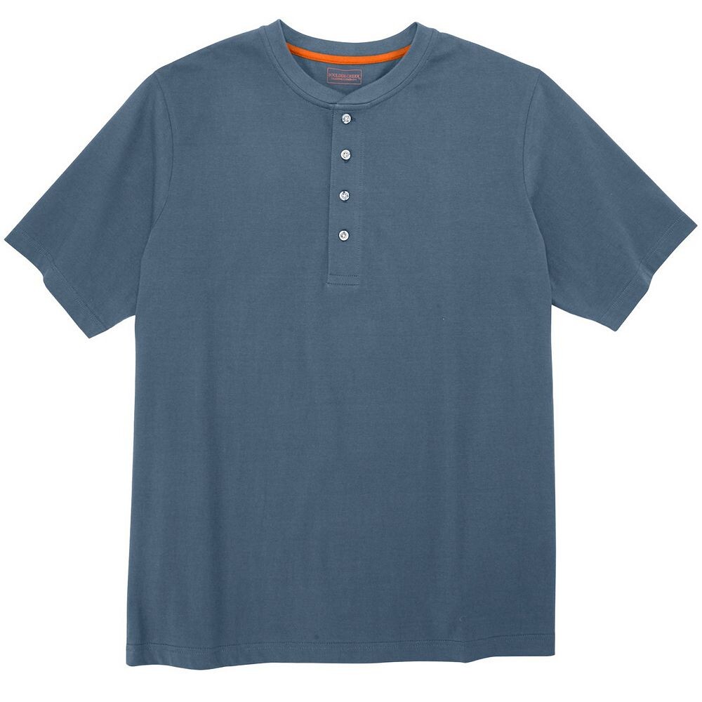 Мужская футболка на пуговицах с короткими рукавами Boulder Creek By Kingsize для больших и высоких тяжеловесов, цвет Slate Blue
Мужская футболка на пуговицах с короткими рукавами Boulder Creek By Kingsize для больших и высоких тяжеловесов, цвет Slate Blue