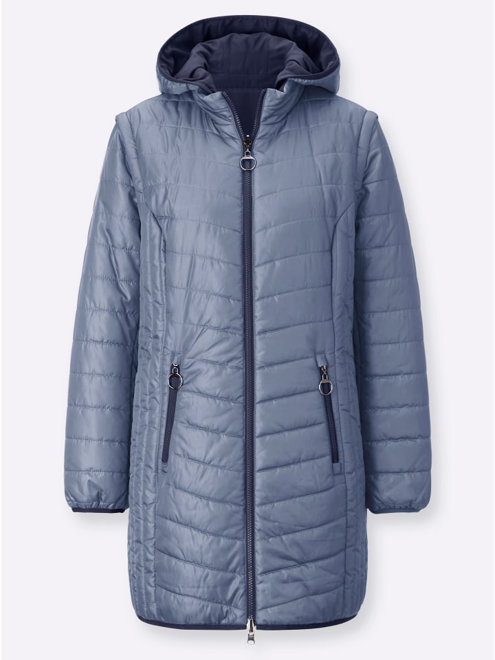 Длинная куртка дымчато-синего цвета WITT WEIDEN
Длинная куртка дымчато-синего цвета WITT WEIDEN