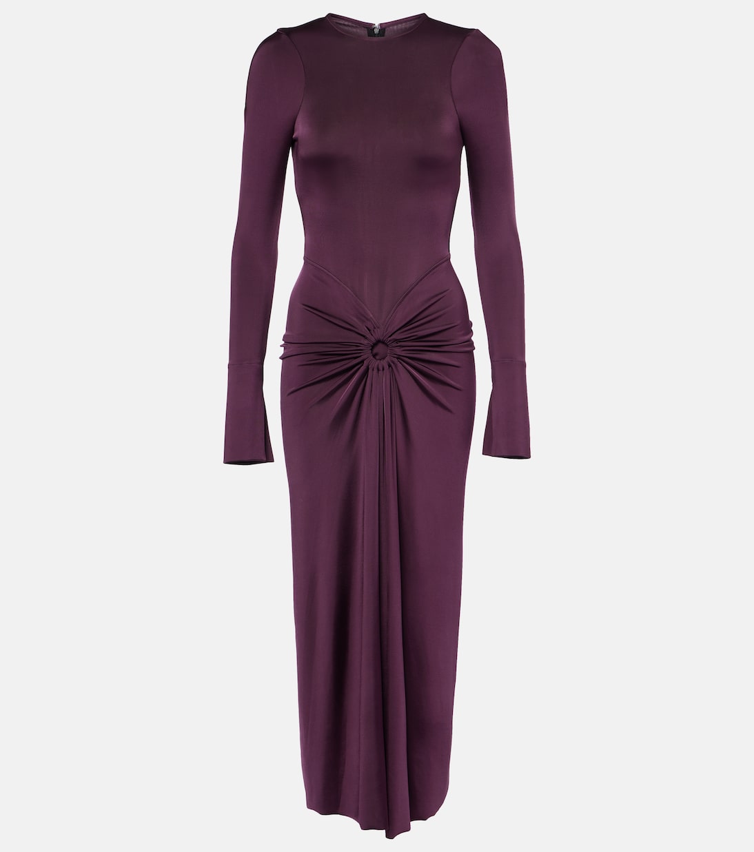 Платье миди из джерси со сборками Victoria Beckham, Fig
Платье миди из джерси со сборками Victoria Beckham, Fig