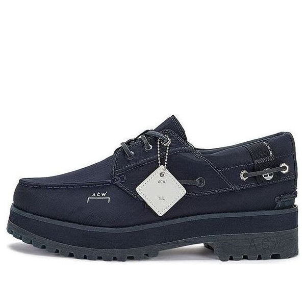 Кроссовки x a cold wallwaterproof authentic 3 eye boat shoe 'navy' Timberland, синий 
Кроссовки x a cold wallwaterproof authentic 3 eye boat shoe 'navy' Timberland, синий