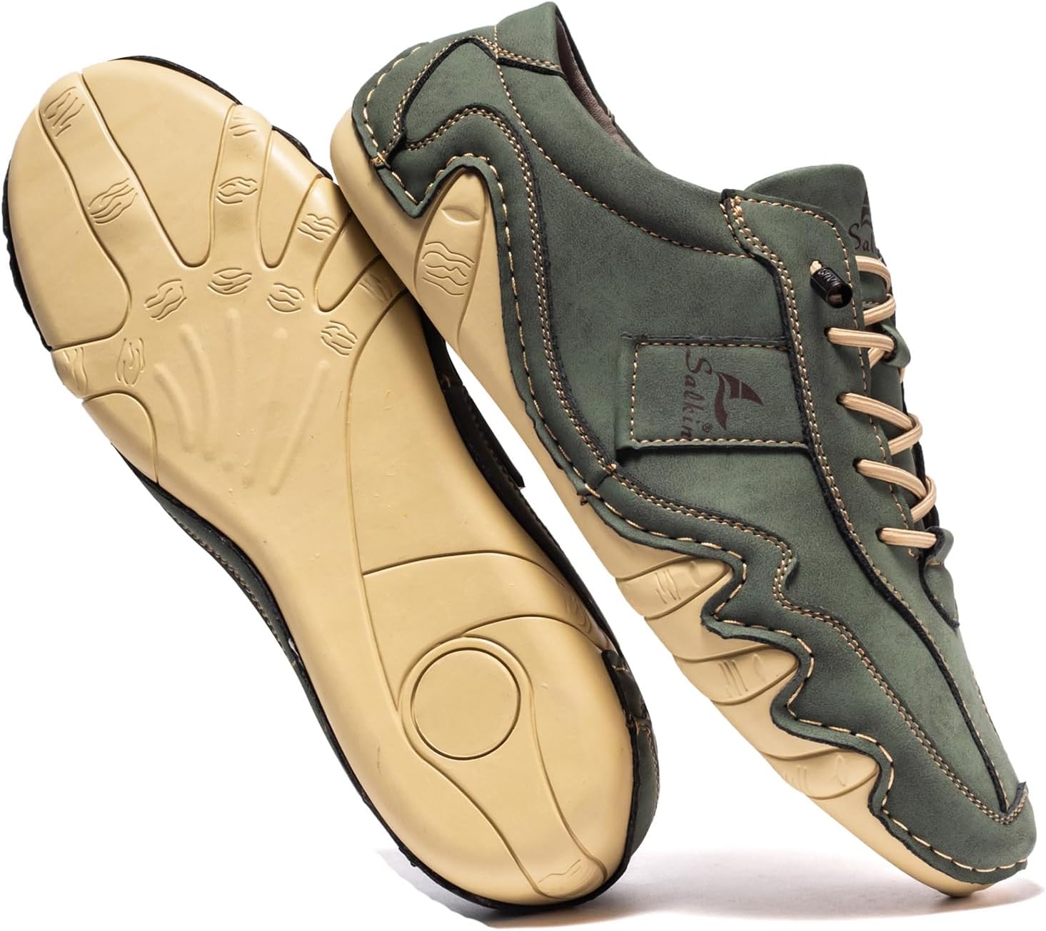 Мужские удобные обувь для ходьбы, модная, легкая, с нулевым перепадом, эластичные на шнуровке, слипоны, повседневные обувь для вождения Eggdk, темно-зеленый
Мужские удобные обувь для ходьбы, модная, легкая, с нулевым перепадом, эластичные на шнуровке, слипоны, повседневные обувь для вождения Eggdk, темно-зеленый