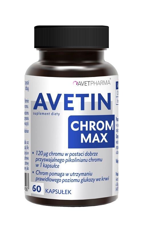 Хром в капсулах Avetin Chrom Max, 60 шт
Хром в капсулах Avetin Chrom Max, 60 шт