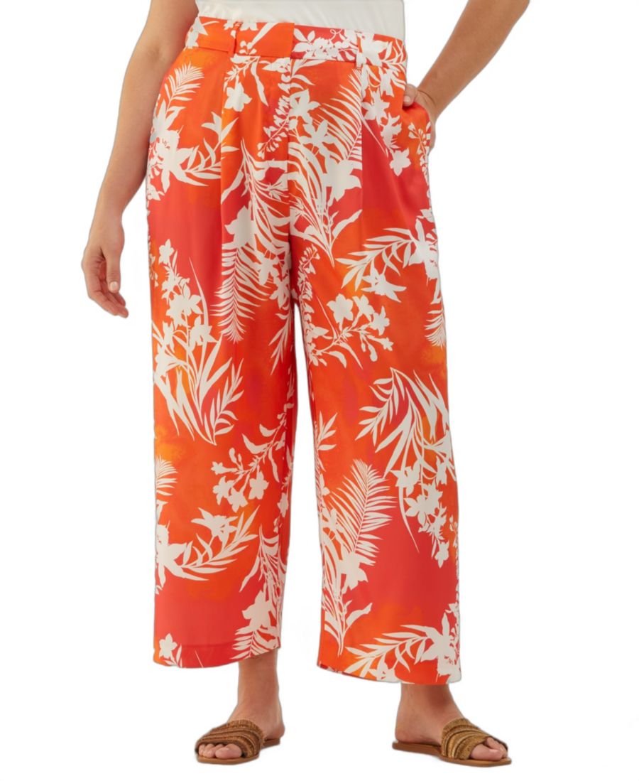 Широкие брюки до щиколотки больших размеров ELLA Rafaella, Hibiscus
Широкие брюки до щиколотки больших размеров ELLA Rafaella, Hibiscus