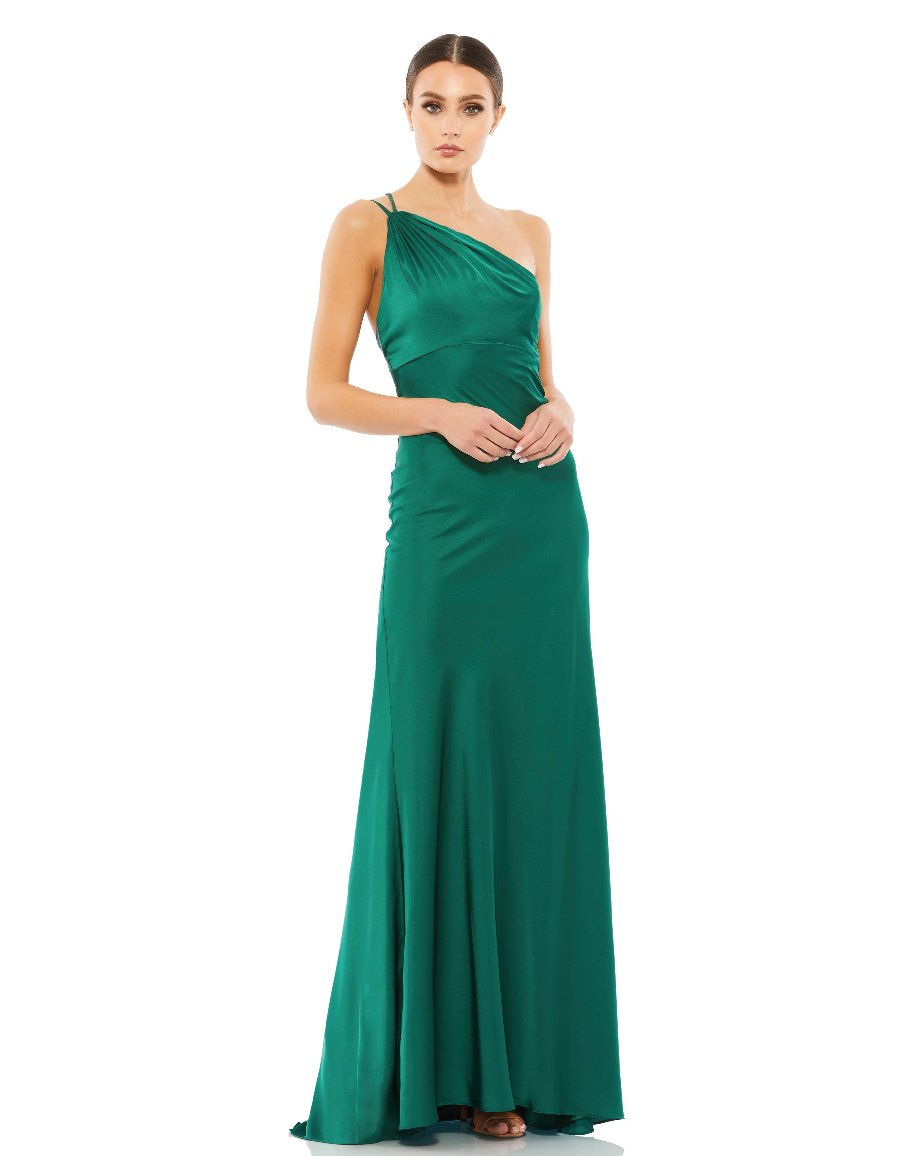 Атласное платье на одно плечо с двумя бретелями Ieena for Mac Duggal, цвет emerald
Атласное платье на одно плечо с двумя бретелями Ieena for Mac Duggal, цвет emerald