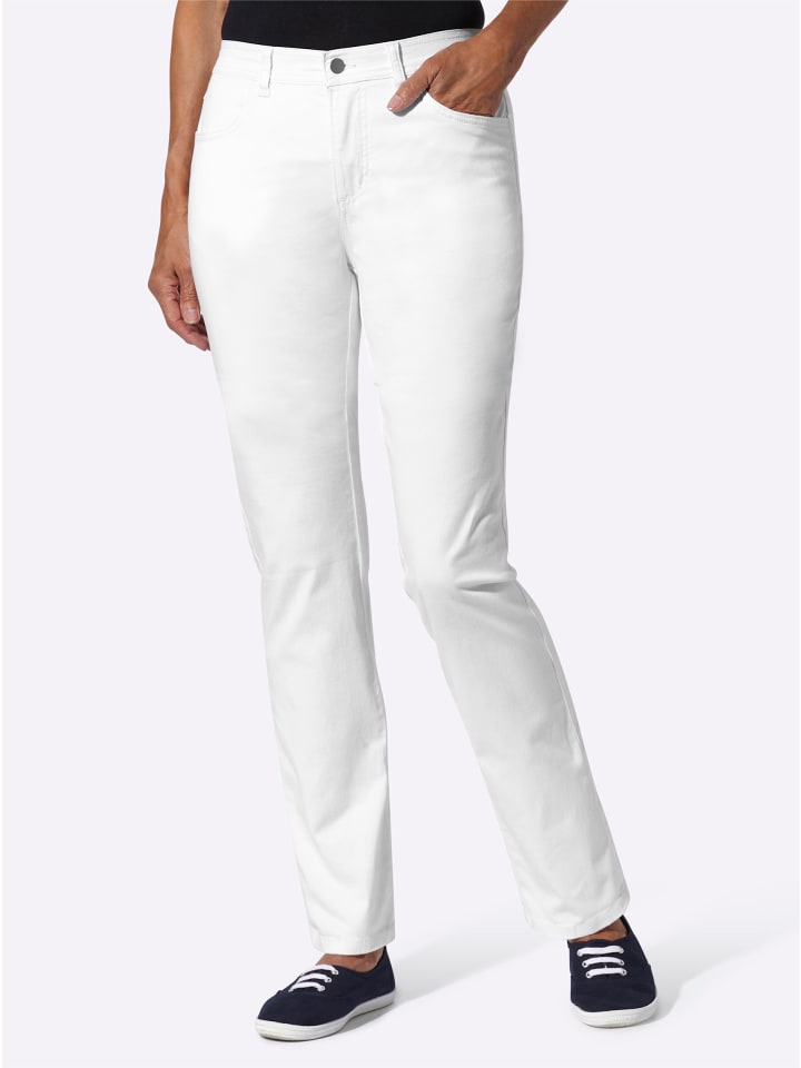 Sieh an! Белые эластичные брюки
Sieh an! Белые эластичные брюки