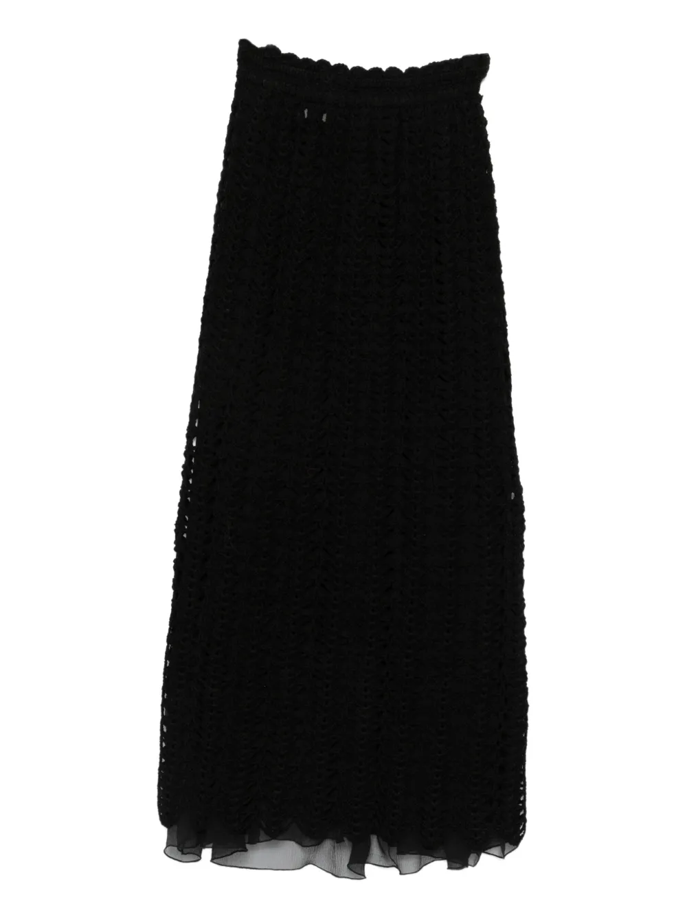 Миди-юбка с вязаными (крючком) вставками Atu Body Couture, черный
Миди-юбка с вязаными (крючком) вставками Atu Body Couture, черный