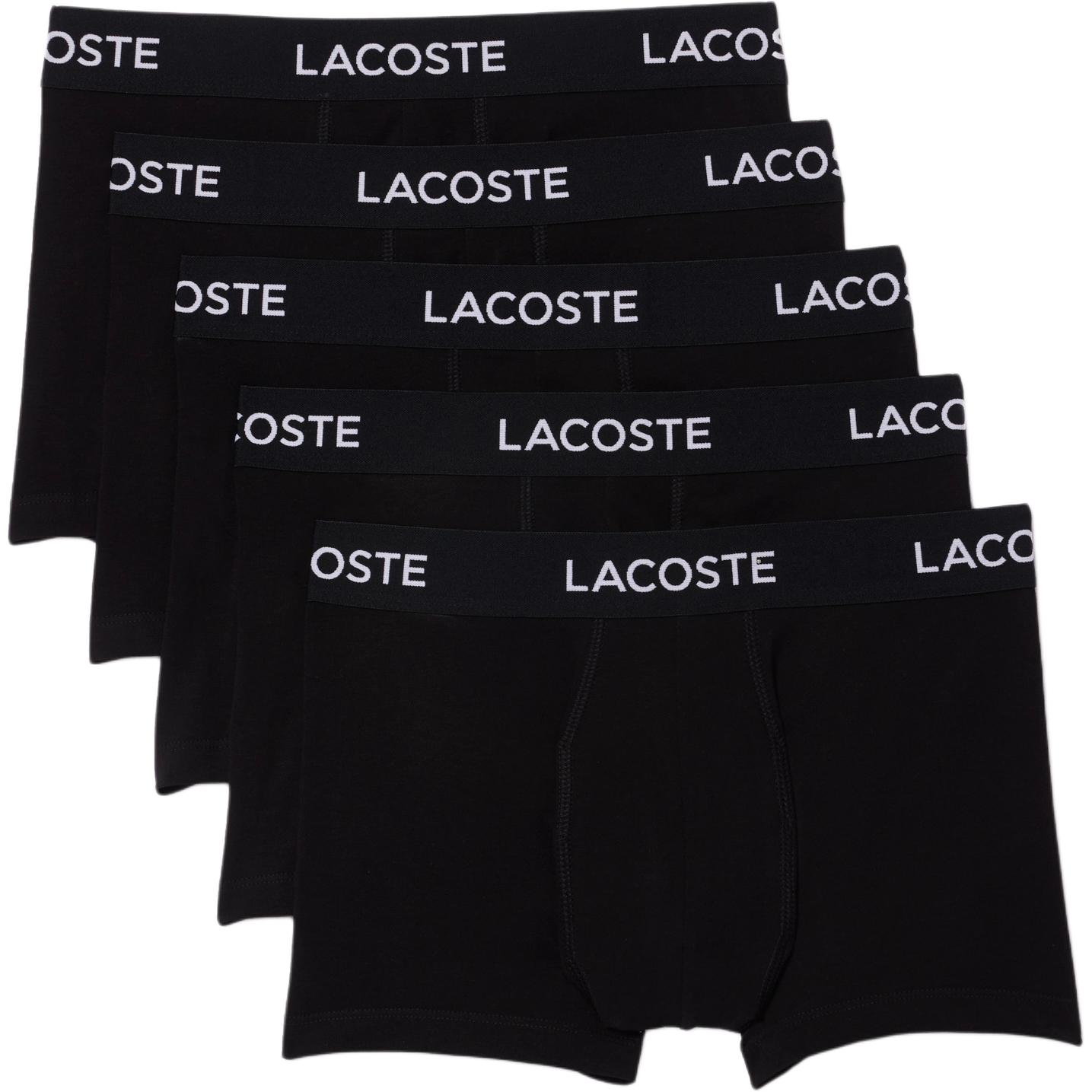 Трусы боксеры из стрейч-хлопка упаковка три штуки LACOSTE, черный
Трусы боксеры из стрейч-хлопка упаковка три штуки LACOSTE, черный