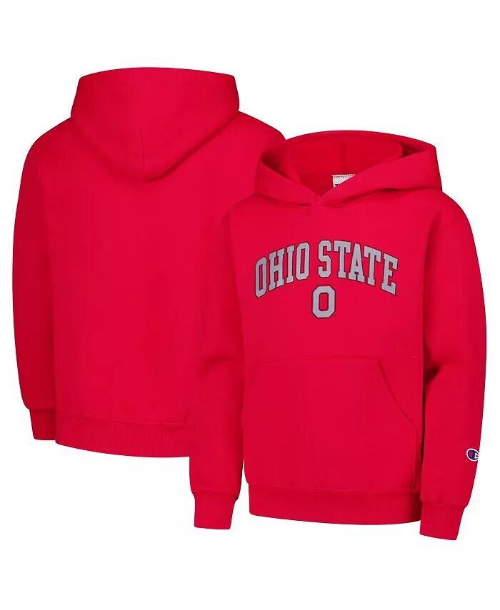 Толстовка с капюшоном для кампуса Big Boys and Girls Scarlet Ohio State Buckeyes Champion
Толстовка с капюшоном для кампуса Big Boys and Girls Scarlet Ohio State Buckeyes Champion