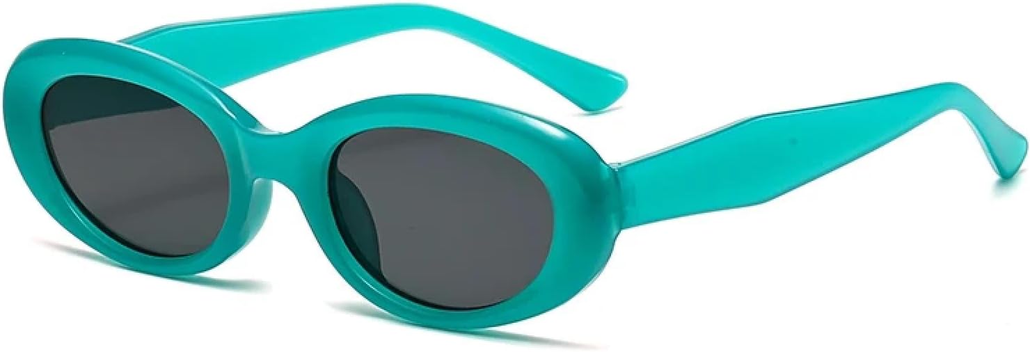 Солнцезащитные очки с защитой от УФ-излучения UV400 | Овальная оправа в стиле панк | Для женщин и мужчин | Для занятий спортом на открытом воздухе и вождения DSVIGF, Cyan
Солнцезащитные очки с защитой от УФ-излучения UV400 | Овальная оправа в стиле панк | Для женщин и мужчин | Для занятий спортом на открытом воздухе и вождения DSVIGF, Cyan