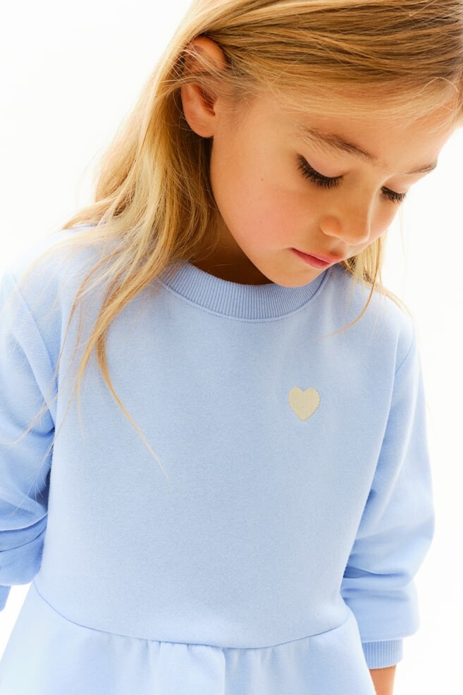 Комплект из двух предметов: рубашка и леггинсы H&M, голубой
Комплект из двух предметов: рубашка и леггинсы H&M, голубой