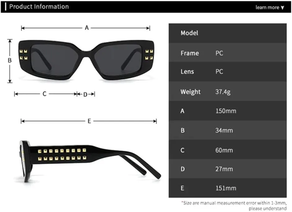 Солнцезащитные очки с заклепками в оправе для женщин, овальные металлические солнцезащитные очки, винтажные очки для мужчин, защита от ультрафиолета UV400 HDUBFY, C6
Солнцезащитные очки с заклепками в оправе для женщин, овальные металлические солнцезащитные очки, винтажные очки для мужчин, защита от ультрафиолета UV400 HDUBFY, C6