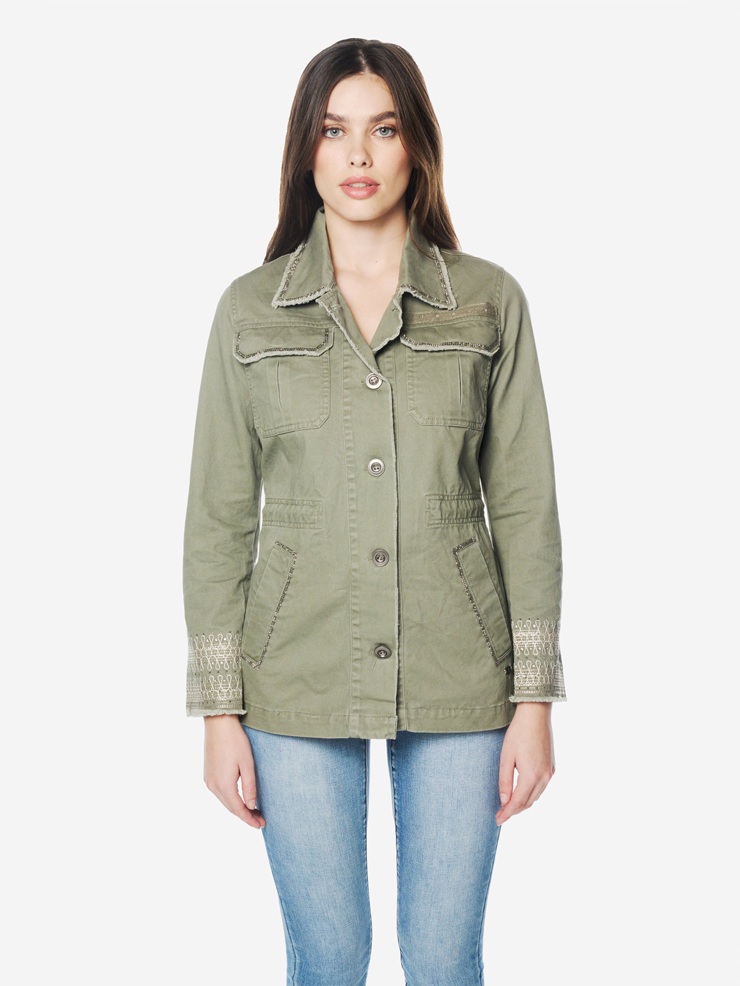 KOROSHI Куртка для межсезонья в цвете Khaki
KOROSHI Куртка для межсезонья в цвете Khaki