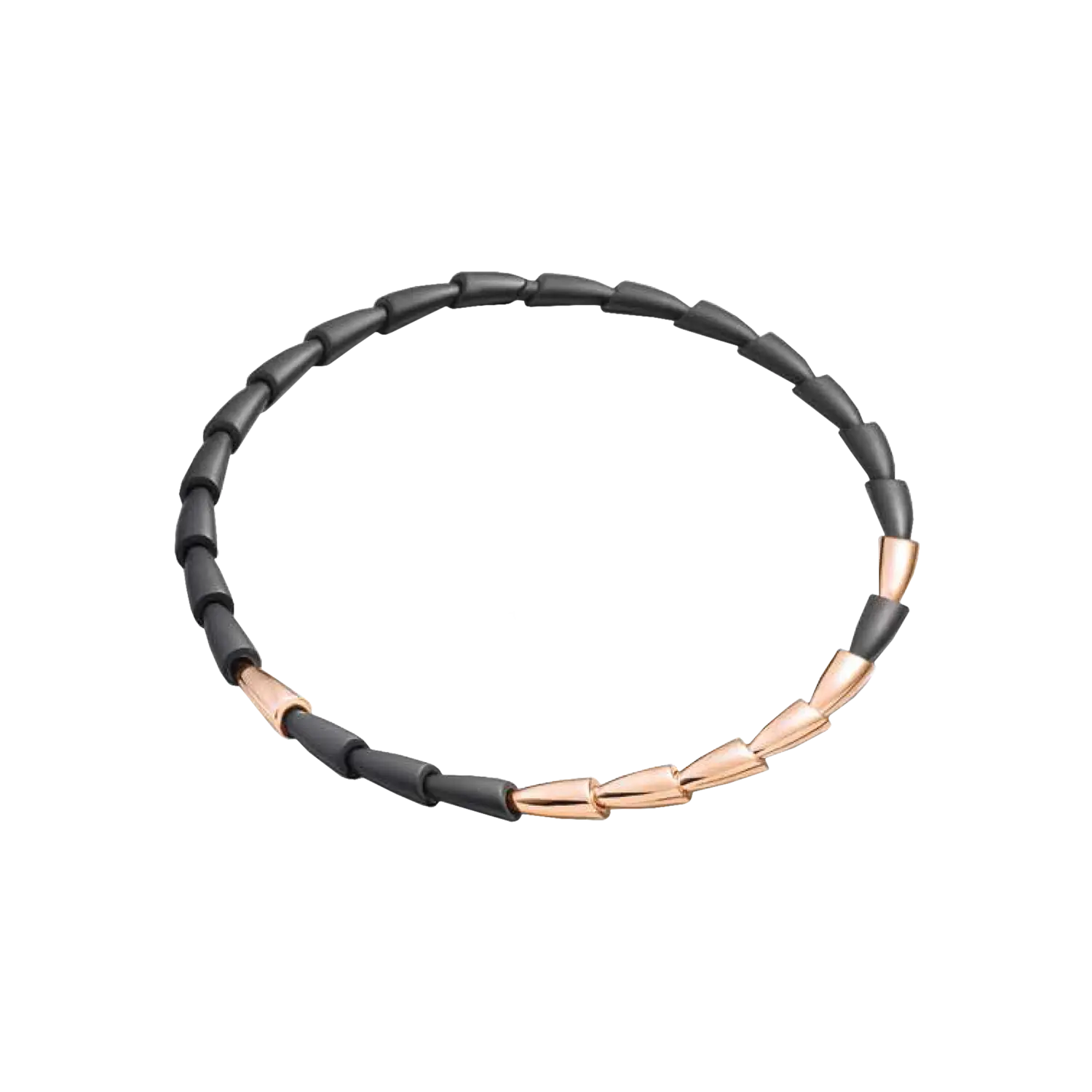 Kолье Vhernier Calla из черного титана, розового золота и бриллиантов
Kолье Vhernier Calla из черного титана, розового золота и бриллиантов