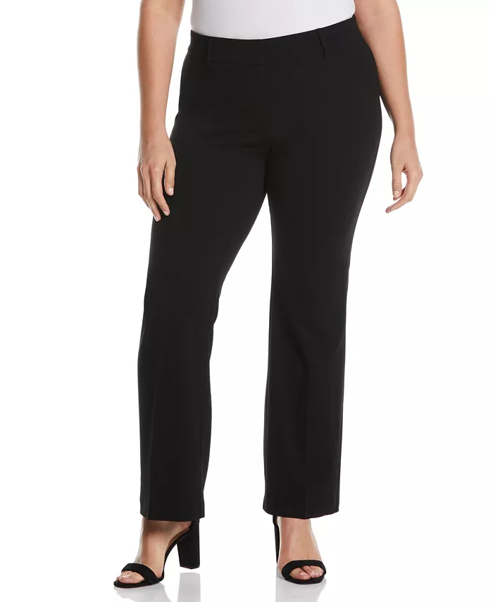 Брюки классического кроя из эластичного крепа больших размеров Rafaella, черный
Брюки классического кроя из эластичного крепа больших размеров Rafaella, черный