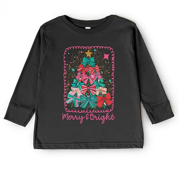 Футболка с длинным рукавом Merry & Bright Bow Tree для малышей The Juniper Shop, Black
Футболка с длинным рукавом Merry & Bright Bow Tree для малышей The Juniper Shop, Black