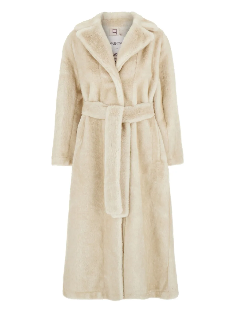 Пальто из искусственного меха с поясом VALENTINI 1972, нейтральный
Пальто из искусственного меха с поясом VALENTINI 1972, нейтральный