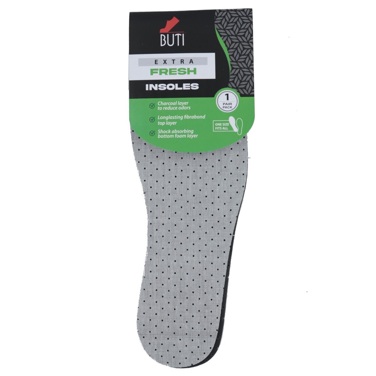 Стельки для обуви BUTI Insoles Extra Fresh - 1 пара Inna
Стельки для обуви BUTI Insoles Extra Fresh - 1 пара Inna