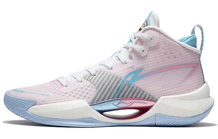 Суперлегкие баскетбольные кроссовки мужские среднего размера стандартные белые/махагоновые пудровые Lining
Суперлегкие баскетбольные кроссовки мужские среднего размера стандартные белые/махагоновые пудровые Lining