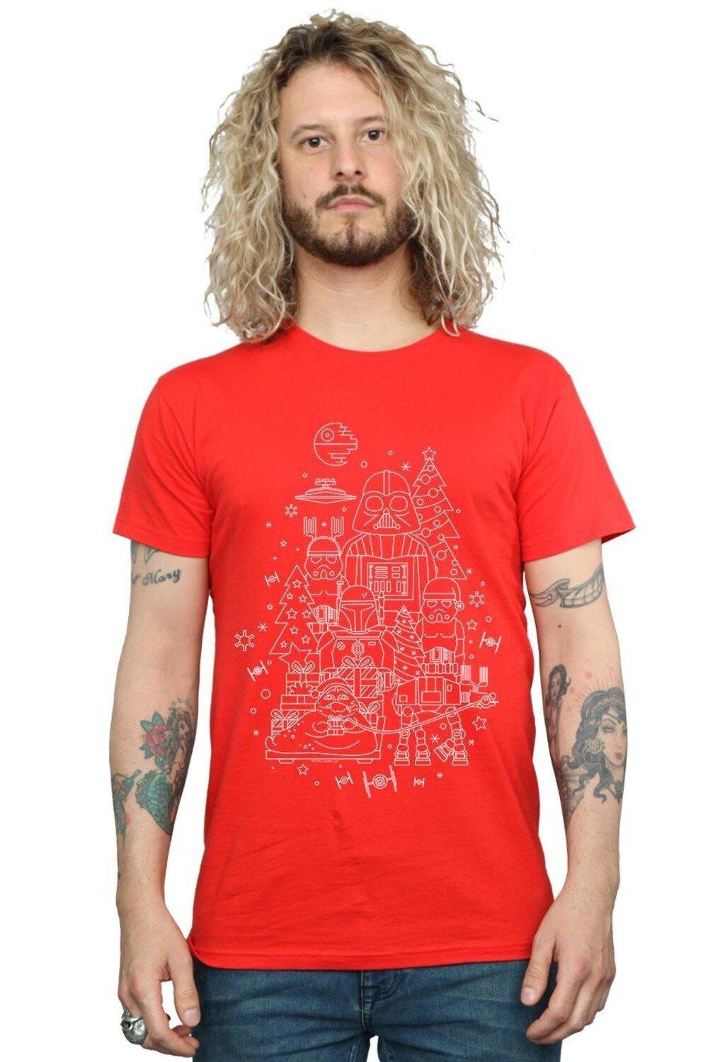 Рождественская футболка «Империя» Star Wars, красный
Рождественская футболка «Империя» Star Wars, красный