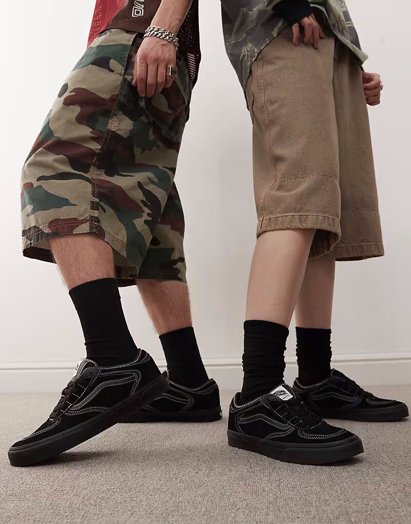 Кроссовки Rowley Classic черного цвета Vans
Кроссовки Rowley Classic черного цвета Vans