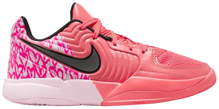 Кроссовки Nike Ja 2 GS 'Heart Eyes', красный 
Кроссовки Nike Ja 2 GS 'Heart Eyes', красный