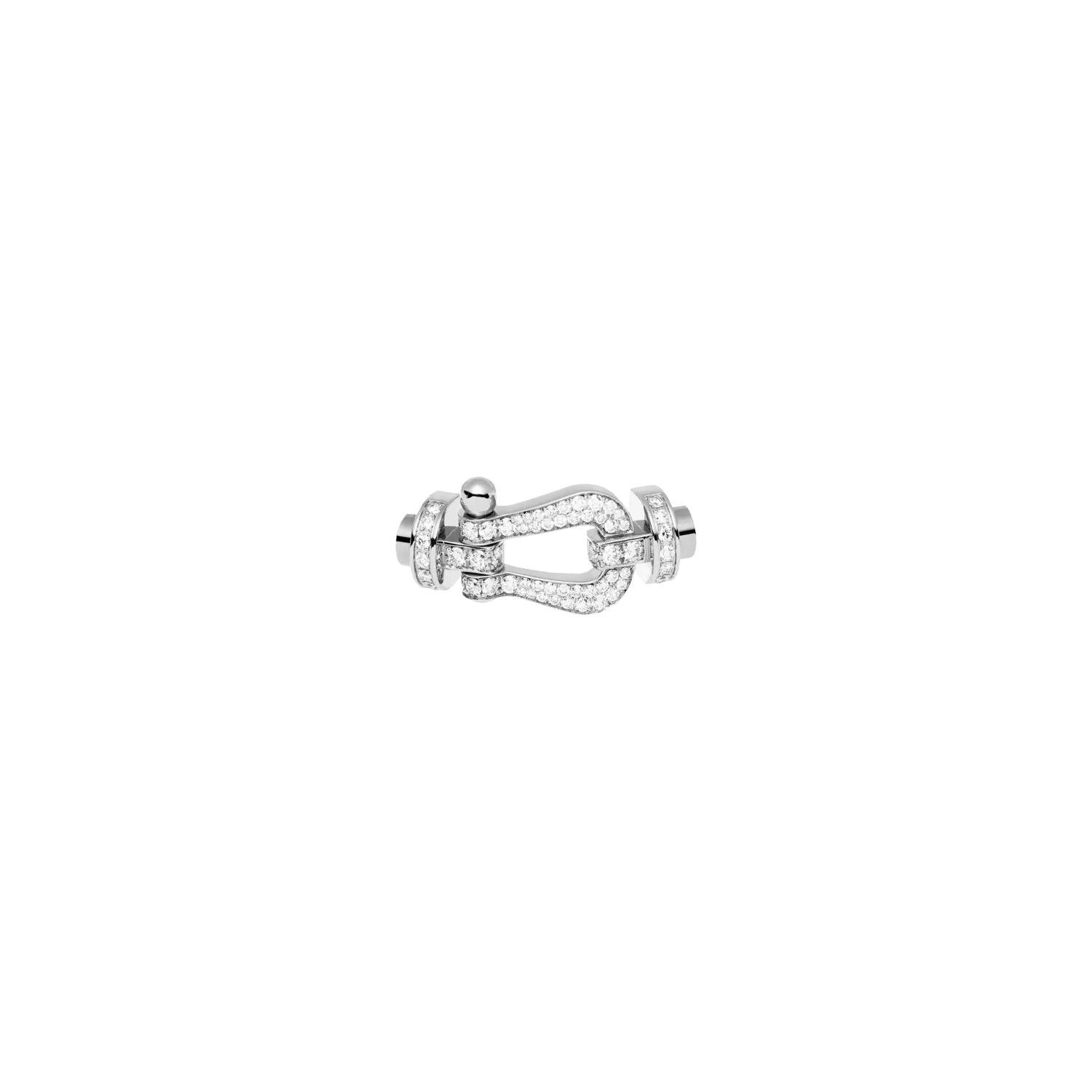 Пряжка force 10 из белого золота с бриллиантами большая модель FRED
Пряжка force 10 из белого золота с бриллиантами большая модель FRED