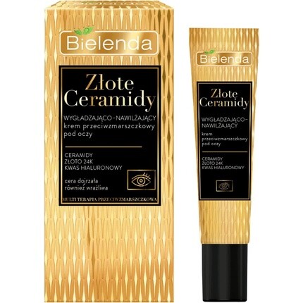 Bielenda Golden Ceramines Разглаживающий увлажняющий крем для глаз против морщин 15 мл
Bielenda Golden Ceramines Разглаживающий увлажняющий крем для глаз против морщин 15 мл