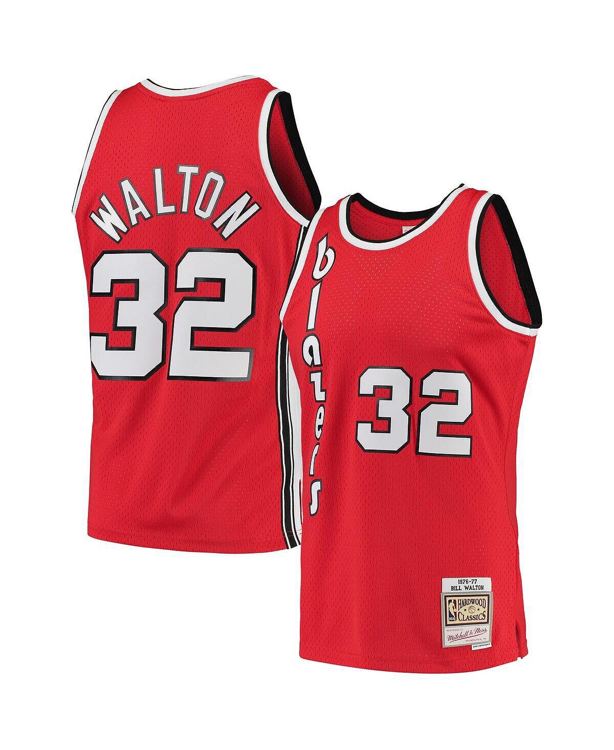 Мужская футболка Bill Walton Red Portland Trail Blazers 1976-77 Hardwood Classics Swingman Player Mitchell & Ness
Мужская футболка Bill Walton Red Portland Trail Blazers 1976-77 Hardwood Classics Swingman Player Mitchell & Ness