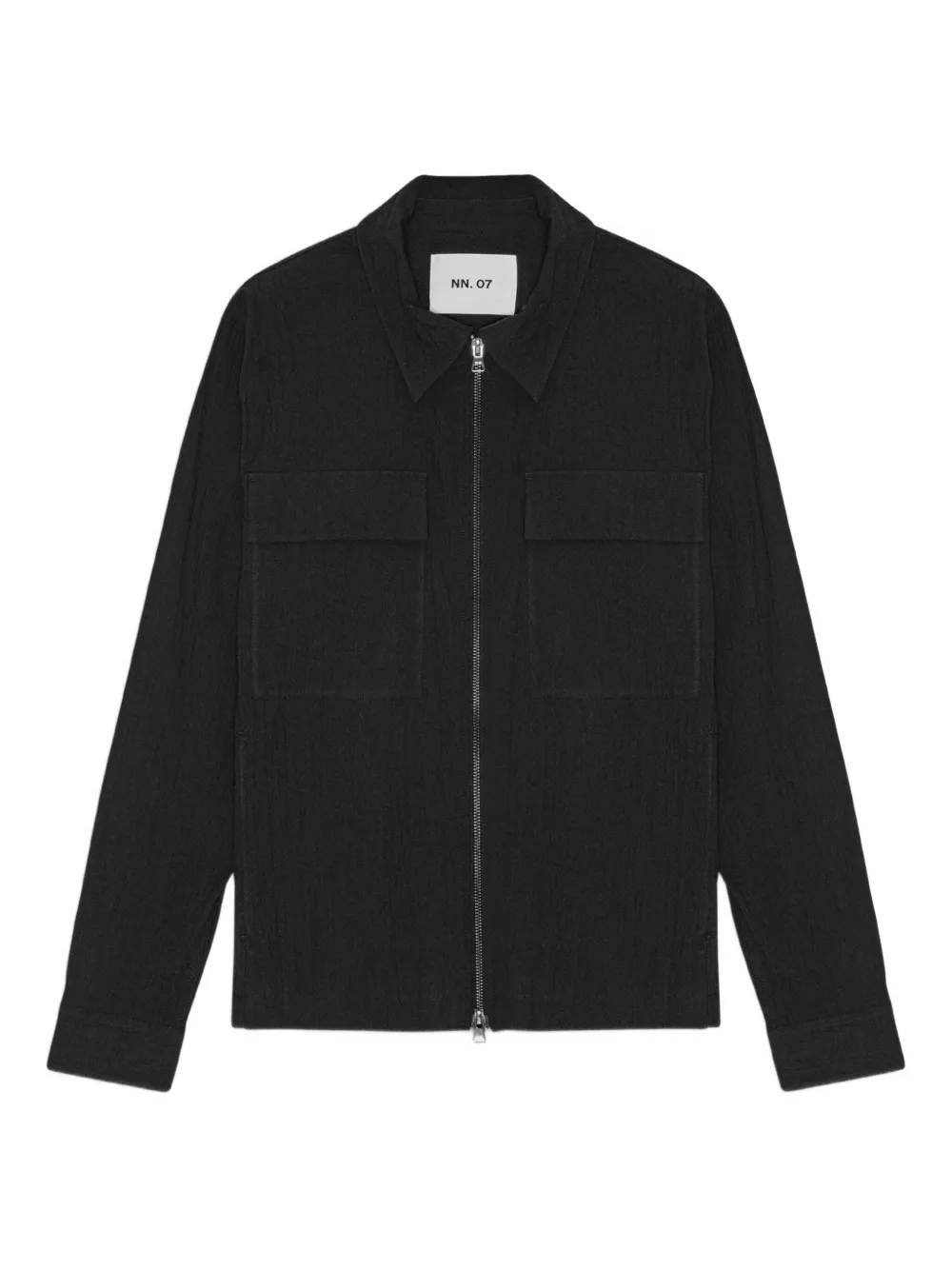 Рубашка Alban с застежкой-молнией спереди NN07, черный
Рубашка Alban с застежкой-молнией спереди NN07, черный