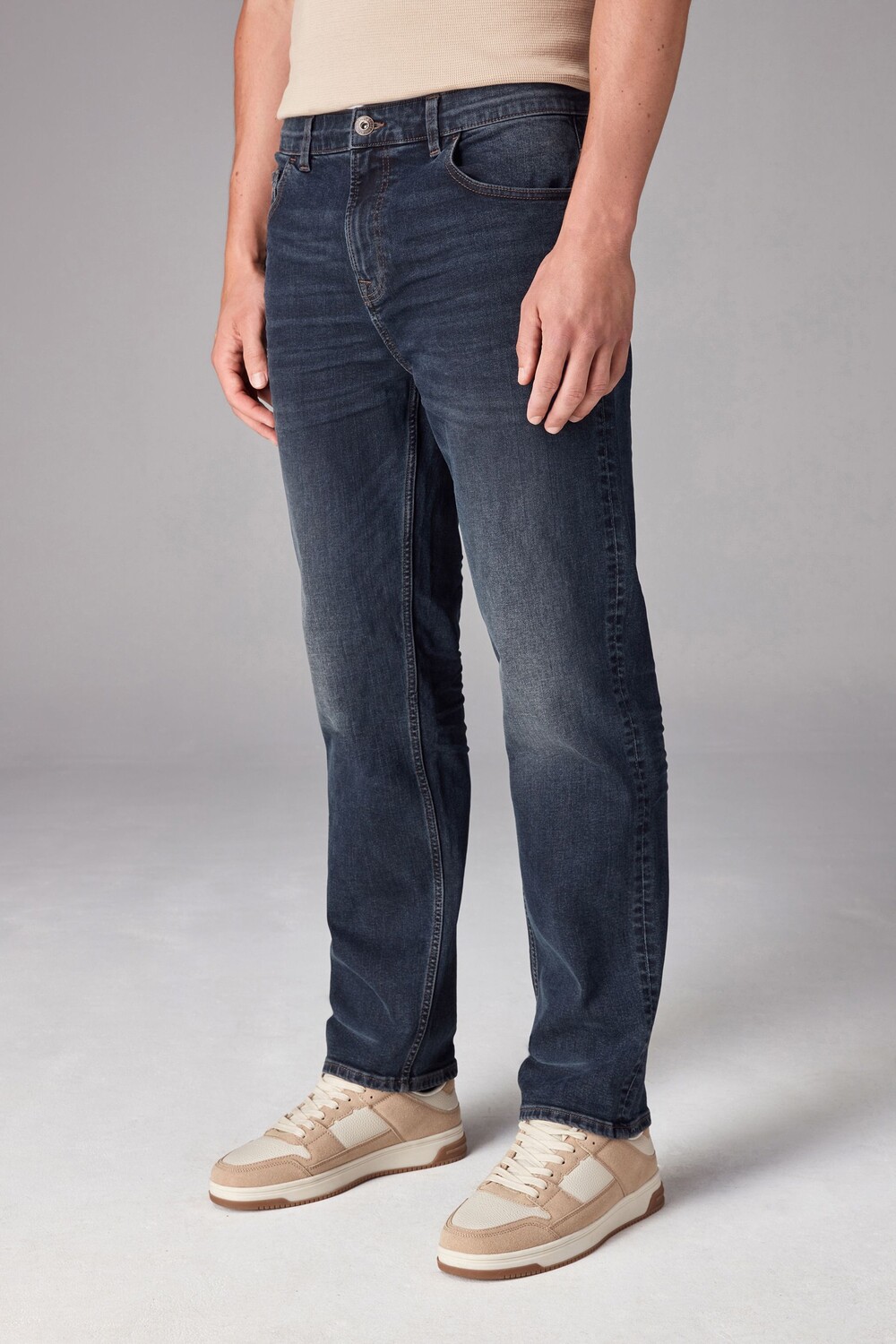 Классические эластичные джинсы Next, синий
Классические эластичные джинсы Next, синий